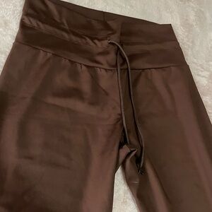 No Boundaries Chocolate Satin Joggers